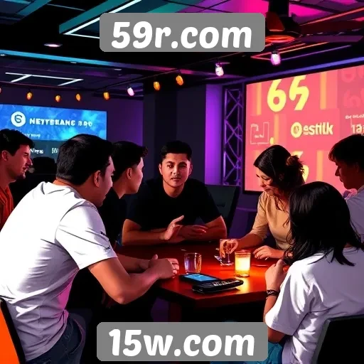 Comunidade ativa no 59r.com promove interações sociais
