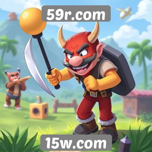 Explorando a biblioteca de jogos do 59r.com