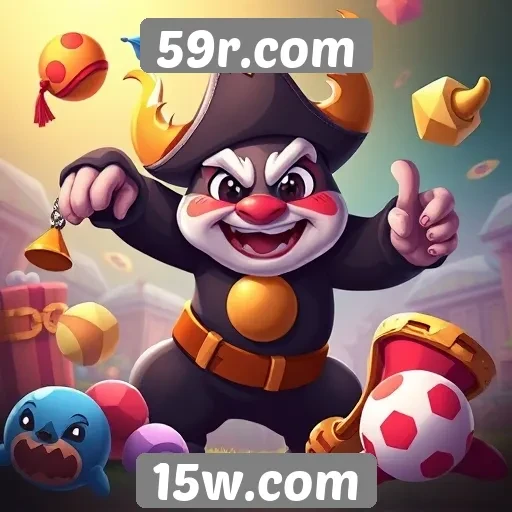 Análise do portfólio de jogos disponíveis no 59r.com