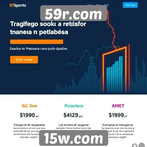 Dados sobre o tráfego mensal do 59r.com