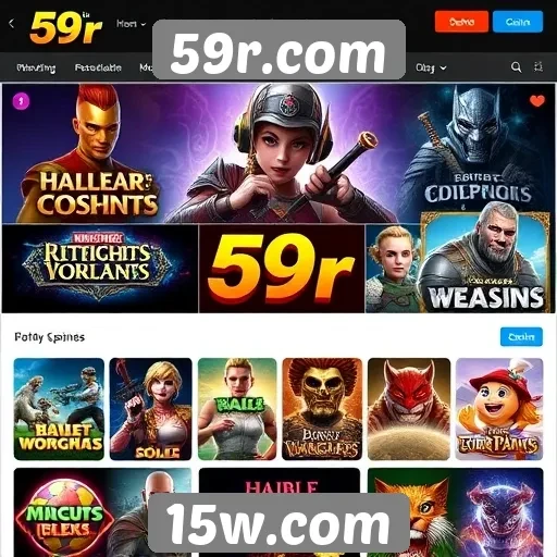 Plataforma 59r.com oferece jogos para diferentes perfis de jogadores