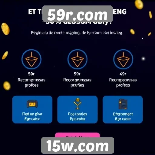 Vantagens do sistema de recompensas do 59r.com