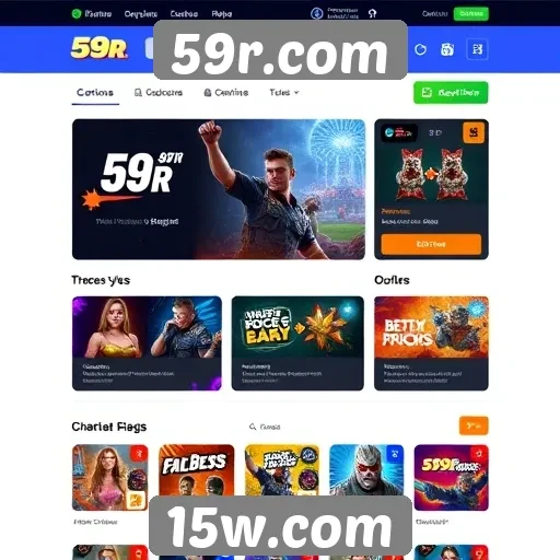 Avaliação da interface do usuário no 59r.com