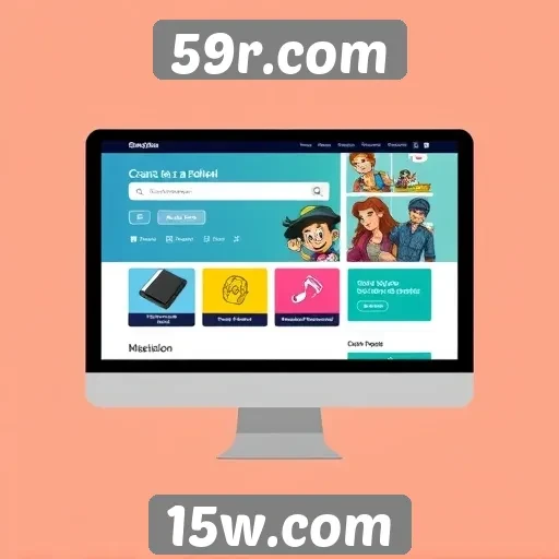 Revisão sobre a interface de usuário do 59r.com