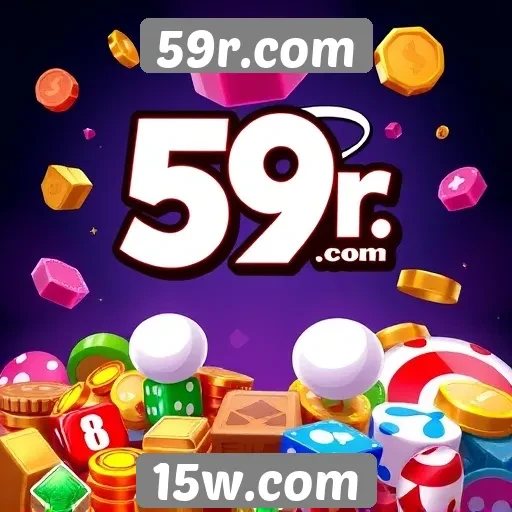 Variedade de jogos disponíveis em 59r.com